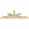 Ekena Millwork Richland Rough Sawn Timber Gable Bracket, Douglas Fir, 60"W x 22"H x 4"D x 4"F, 9/12 Pitch GBW060X22X0404RIC00RDF - alternate 5